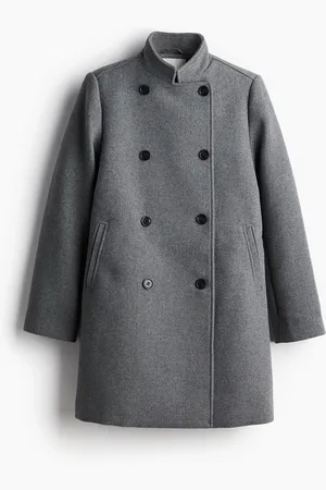 H&M Kaksirivinen car coat -takki