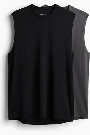 H&M 2 kpl Regular Fit -treenitoppeja DryMove™