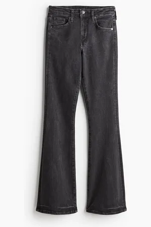 H&M Flared Ultra High Jeans