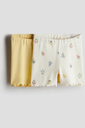 H&M 2 kpl ribattuja pyöräilyshortseja