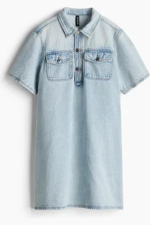 H&M Lyhythihainen farkkumekko