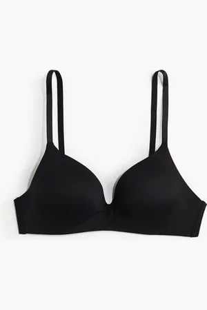H&M Pehmustetut kaarituettomat mikrokuiturintaliivit