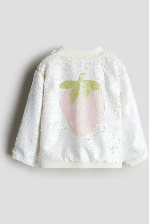 H&M Paljettikoristeinen lentäjäntakki