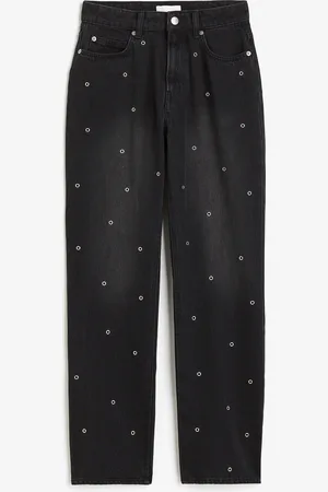 H&M Suorat rengaskoristeiset farkut