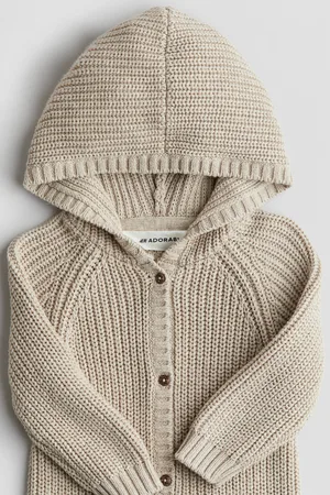 H&M Puuvillainen haalari - Ruskea