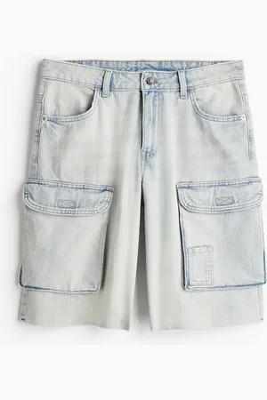 H&M Cargoshortsit Low Denim
