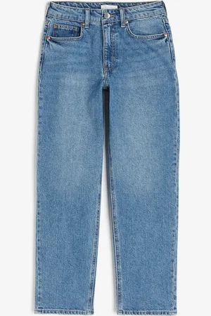 H&M Slim Straight High Ankle Jeans