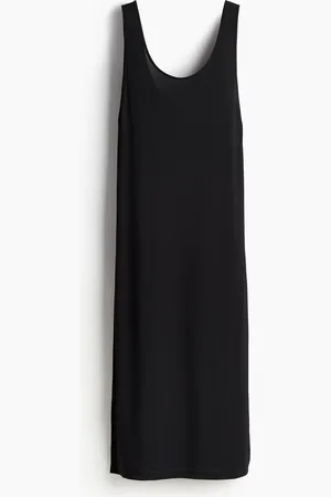 H&M Syvään uurrettu rantamekko