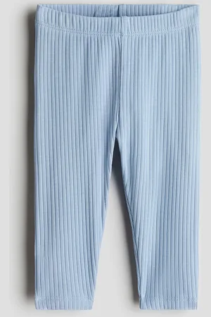 H&M Ribatut puuvillaiset leggingsit