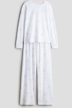 H&M Puuvillatrikoinen pyjama