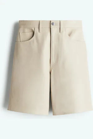 H&M Nahkaiset shortsit