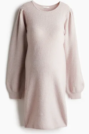 H&M MAMA Pallohihainen ribbineulemekko