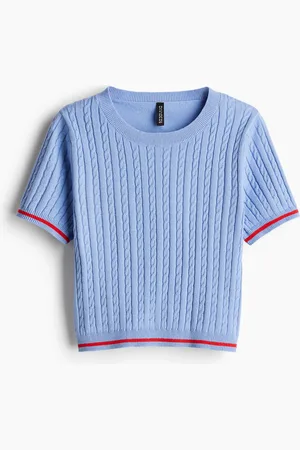 H&M Palmikkoneulepusero