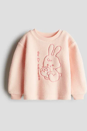 H&M Kirjailtu teddy-collegepusero