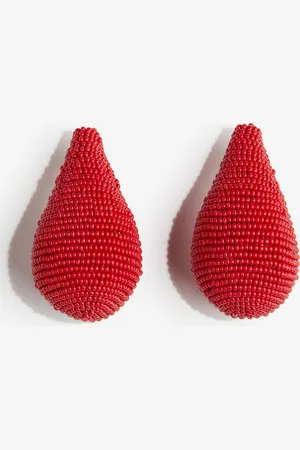H&M Statement-lasihelmikorvakorut