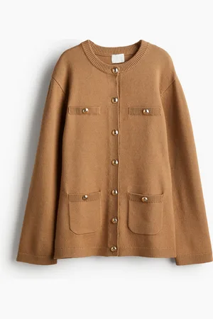 H&M Napillinen neuletakki
