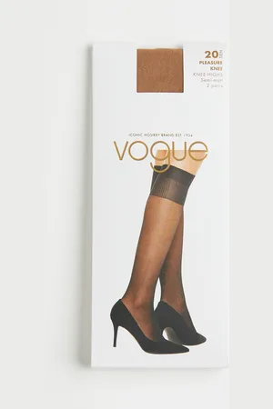 H&M Pleasure Polvisuojat 20 Den, 2 Kpl