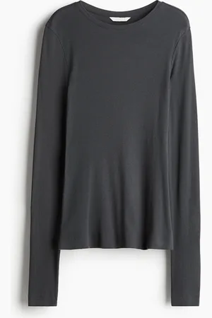 H&M Ribattu puuvillapusero