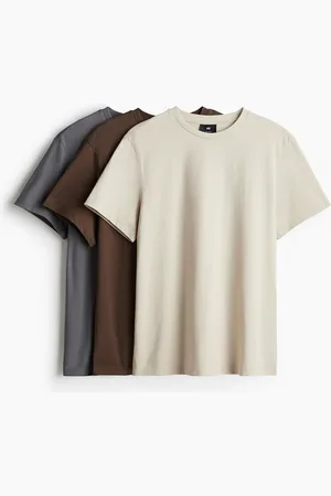 H&M 3 kpl T-paitoja Regular Fit