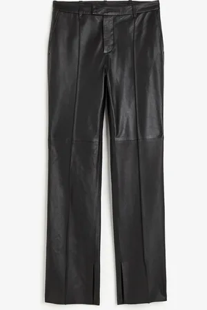 H&M Halkiosuiset nahkahousut