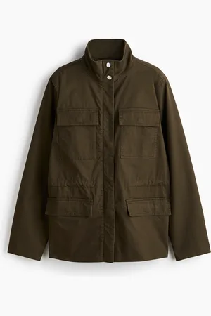 H&M Puuvillainen utility-takki