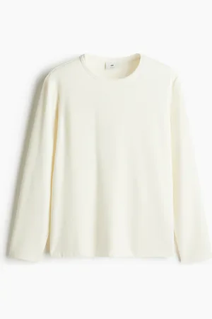 H&M Pitkähihainen vohvelikuvioinen pusero Regular Fit