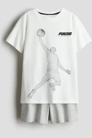 H&M Puuvillatrikoinen pyjama