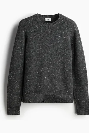H&M Villasekoitteinen neulepusero Regular Fit