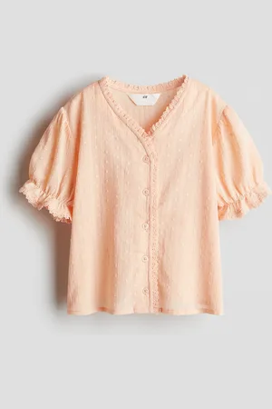 H&M Pitsireunainen puuvillapusero