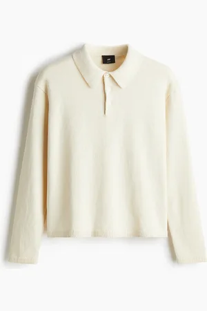H&M Tiheäneuloksinen pikeepaita Loose Fit