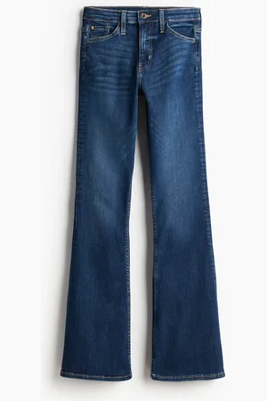H&M Flared Ultra High Jeans