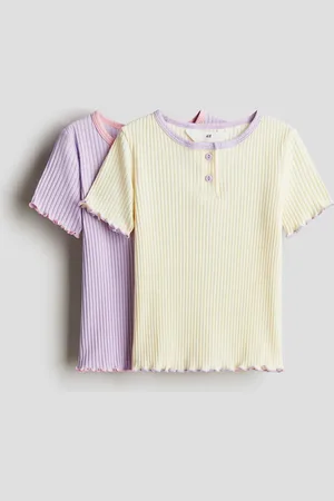 H&M 2 kpl puuvillatrikoisia puseroita