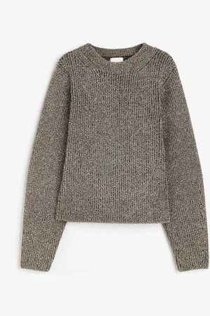 H&M Kimaltava ribbineulepusero