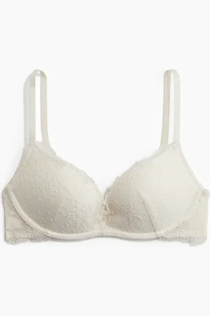 H&M Kaarituettomat push up -pitsirintaliivit
