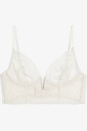 H&M Pehmustamaton pitsinen korseletti