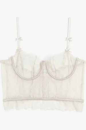 H&M Pehmustamaton pitsinen korseletti