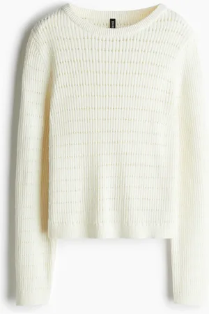 H&M Reikäkuvioinen neulepusero