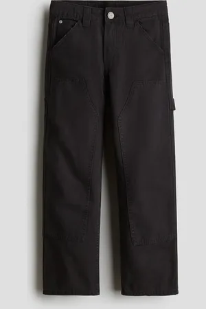 H&M Väljämalliset kanvaasihousut
