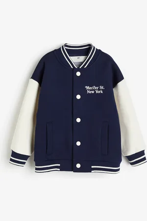 H&M Applikoitu baseballtakki