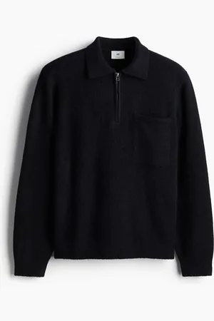 H&M Vetoketjullinen neulepusero Regular Fit