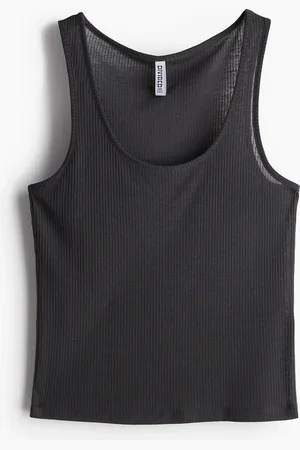 H&M Ohut ribattu toppi