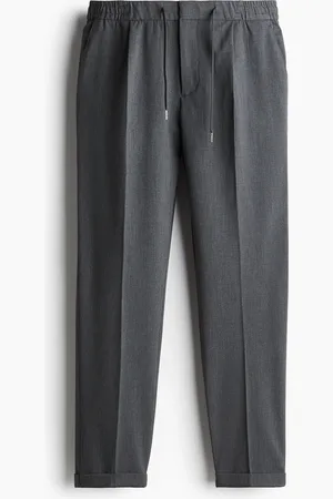 H&M Prässilahkeiset housut Slim Fit
