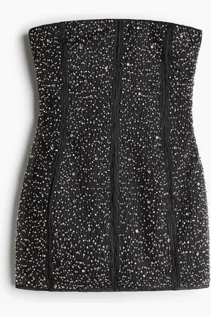 H&M Koristeltu bandeau-toppi