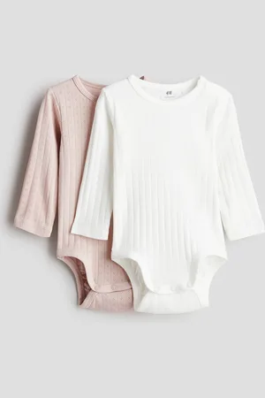 H&M 2 kpl pitkähihaisia bodyja
