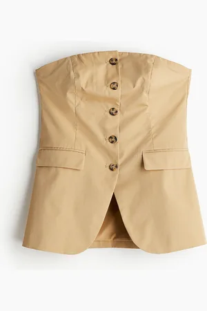 H&M Napitettava bandeau-toppi
