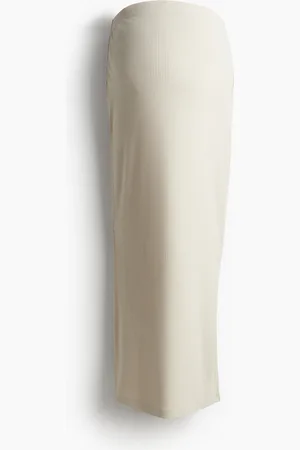 H&M MAMA Ribattu midihame