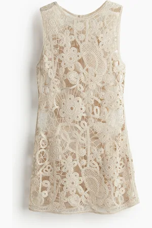 H&M Virkatun näköinen rantamekko