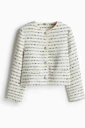 H&M Kuviopintainen kangastakki