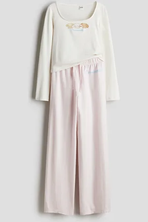 H&M Kuvallinen puuvillapyjama