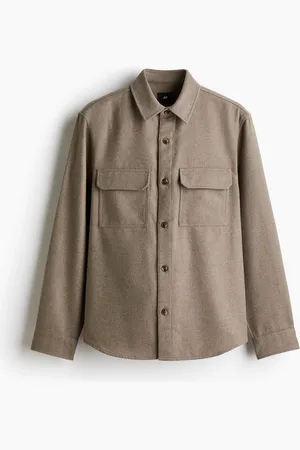 H&M Huovutettu päällyspaita Regular Fit